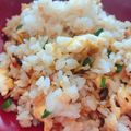928るびすけ☆☆'s cooksnap of when they made 鮭と高菜のチャーハン.
