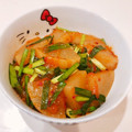 ゆにこーん☆'s cooksnap of when they made 大根とニラの中華風煮物.
