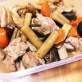 micchily's cooksnap of when they made 鶏もも肉とごぼう・人参・干し椎茸の煮物.