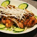 chirorin48's cooksnap of when they made 鶏むね肉でねぎたっぷり油淋鶏ユーリンチー.