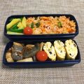 Chikatan☆'s cooksnap of when they made チキンライス弁当.