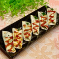 なつき☆ミ's cooksnap of when they made ☆ギョウザの皮で簡単おつまみ☆.