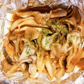 食いしん坊あー's cooksnap of when they made 簡単♡鮭ときのこの味噌マヨホイル焼き.