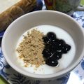 ☆あいちゃん's cooksnap of when they made 黒豆煮 きな粉 ヨーグルト.