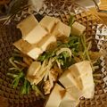 dollyj's cooksnap of when they made 水菜と豆腐のごまドレサラダ♡.