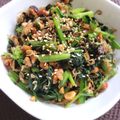 彩（aya）'s cooksnap of when they made ラディッシュの葉とナッツとじゃこの炒め物.