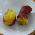 えりぷた's cooksnap of when they made 炊飯器deしっとり甘い♥ふかし芋♥.