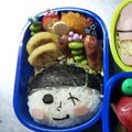 KKTmom's cooksnap of when they made キャラ弁　ワンピース　ゾロ.