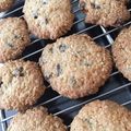 ayupepu's cooksnap of when they made 大人のチョコチップオートミールクッキー.