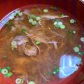 i☆can's cooksnap of when they made 沖縄伝統即席味噌汁！かちゅーゆ♫.