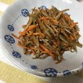 ゆんくっく's cooksnap of when they made ご飯がすすむ常備菜☆金平ごぼう.
