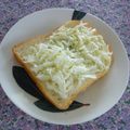 クレイプメートル's cooksnap of when they made 野菜たっぷり！コールスロートースト.