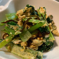 ☆ななみーる☆'s cooksnap of when they made レンジで簡単♡小松菜と卵の塩昆布和え.