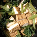クック6A01DE☆'s cooksnap of when they made 小松菜☆簡単小松菜と厚揚げの煮浸し.