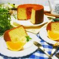 かおりかざり's cooksnap of when they made 爽やか～香るバナナ・オレンジシフォン♪.