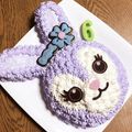ぽめchan's cooksnap of when they made ステラルー ケーキ❤ キャラ立体ケーキ.