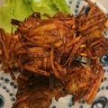 precious☆'s cooksnap of when they made カリジュワッ♡さつま芋と豚肉の唐揚げ.