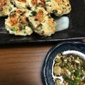なるー156's cooksnap of when they made 鶏はんぺんつくねのゴマ香味だれ.