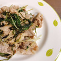 ぱんだ170071's cooksnap of when they made 豚肉と水菜のゴマしょうが焼き.