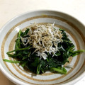 ♪ゆかたん♡'s cooksnap of when they made ほうれん草 しらす 白だし お浸し.