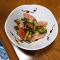 めがねロック's cooksnap of when they made 四角豆のマヨソテー.