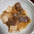 ♡Catherine's cooksnap of when they made 蓮根と蒟蒻のピリ辛コチュジャン煮.