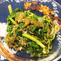 サニーキャット's cooksnap of when they made 5分で完成!!ニラとわかめのごま和え.