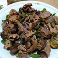 えりぴ♪♪'s cooksnap of when they made 牛肉とナスのピリッと中華炒め♪.