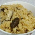 のんたんΣ's cooksnap of when they made キノコのコク味噌炊き込みご飯.
