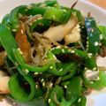 katochin's cooksnap of when they made 簡単おかず☆小女子とピーマンと醤油だけ☆.
