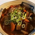 クックK711207's cooksnap of when they made 根菜たっぷり味噌もつ煮込み.