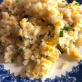 audrey44224's cooksnap of when they made レンジ＊茶碗で卵炒飯.