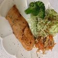 Mahaluna★'s cooksnap of when they made 簡単♡サーモンのムニエル♡ワンプレート.