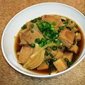 smz00's cooksnap of when they made 簡単 おかずに まぐろ 高野豆腐の 煮物.