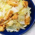 時々主夫のぱぱさん's cooksnap of when they made 麺つゆだけで！キャベツと油揚げ炒め.