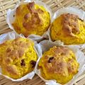 ピアノママ's cooksnap of when they made 子供の鉄分補給◯南瓜とレーズンのマフィン.