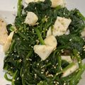 こはぺぇさん's cooksnap of when they made ☆ほうれん草とサラダチキンのナムル☆.