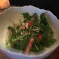 CHICHI☆PAY's cooksnap of when they made ほうれん草とカリカリベーコンのサラダ.
