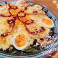 maruball's cooksnap of when they made ☆絶品☆ハンバーグ×ポテサラグリル.