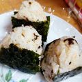 ＊キーツニャン＊'s cooksnap of when they made ✿塩昆布＊ツナおにぎり✿.