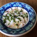 kinako10's cooksnap of when they made タコの和風カルパッチョ.