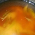 ちひゃん2525's cooksnap of when they made ごぼうだけのお味噌汁に柚子皮とひねりごま.
