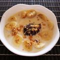 ♡sayulily♡'s cooksnap of when they made オートミール 小豆バナナ.
