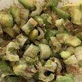 クックKXV51T☆'s cooksnap of when they made 副菜＊竹輪とアボカドのおかか和え.