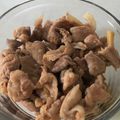 らいらいらー's cooksnap of when they made 濃い味でお弁当に最高！★豚コマの甘辛煮★.