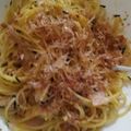 まりも274's cooksnap of when they made 絶対ハマる♡のりたまスパ.