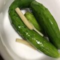 knuckleさん's cooksnap of when they made ミニミニ(マイクロ)きゅうりの浅漬け♪.