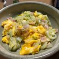 MAYUSHIZU's cooksnap of when they made 無限白菜！白菜と卵のベーコン中華炒め.