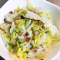 ウサキング's cooksnap of when they made 即席副菜☆白菜と梅肉と塩昆布和え.