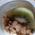 カクヨ's cooksnap of when they made 黒砂糖deキウイヨーグルト♪.